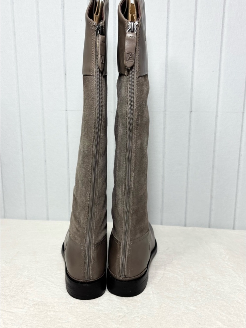 Franco Sarto L-MEYER2 GRAY‎ Knee-High Boots Size 10 M - Picture 4 of 15